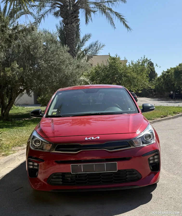 Kia Rio GT-Line 2021 Rouge – Première main – 40 000 km